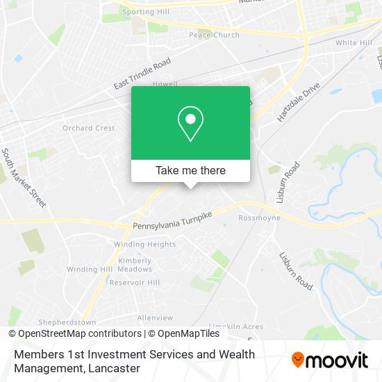 Mapa de Members 1st Investment Services and Wealth Management