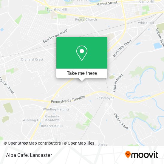 Mapa de Alba Cafe