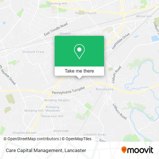 Care Capital Management map
