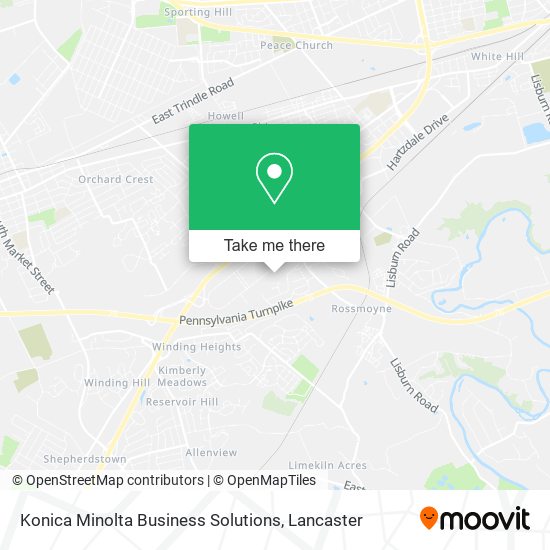 Mapa de Konica Minolta Business Solutions