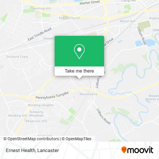 Ernest Health map