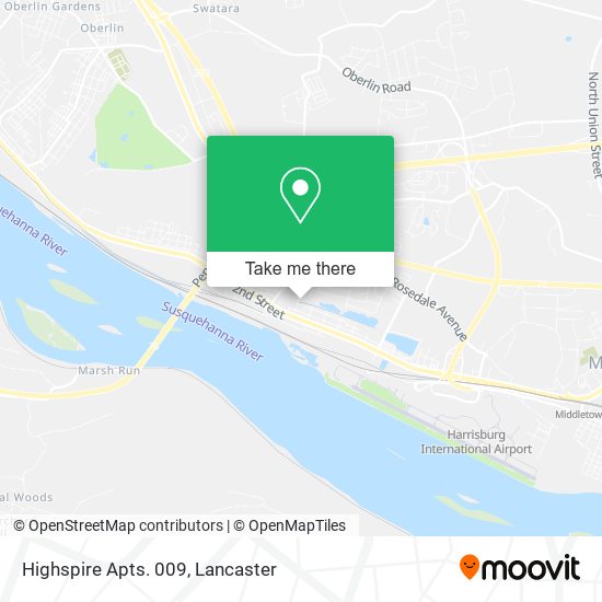 Mapa de Highspire Apts. 009