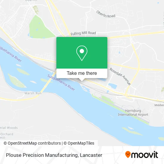 Plouse Precision Manufacturing map