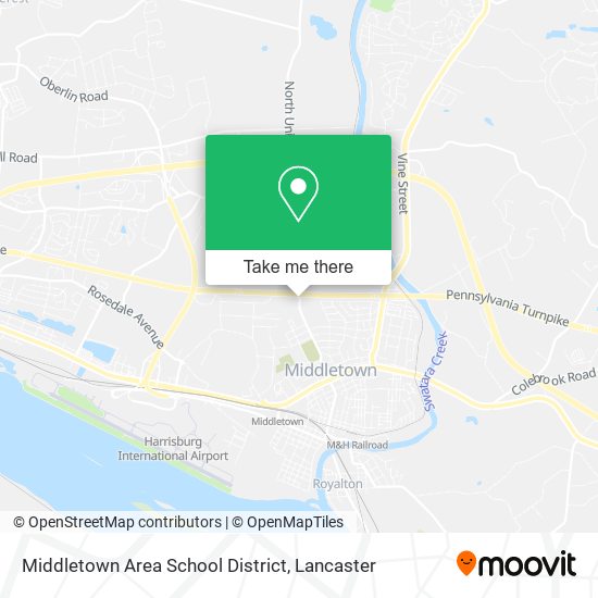 Mapa de Middletown Area School District