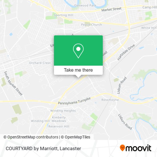 Mapa de COURTYARD by Marriott