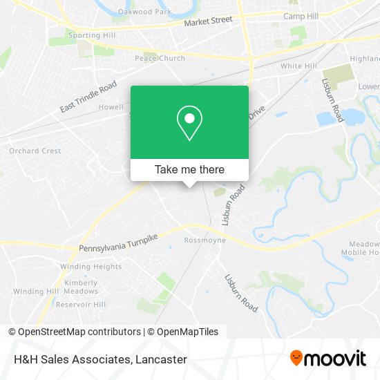 Mapa de H&H Sales Associates