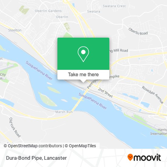 Mapa de Dura-Bond Pipe