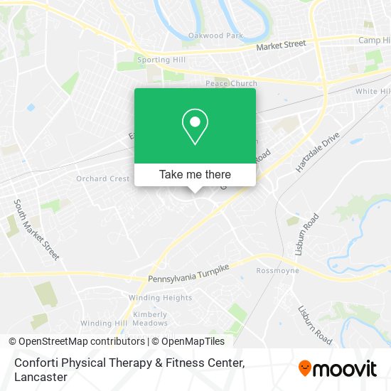 Mapa de Conforti Physical Therapy & Fitness Center