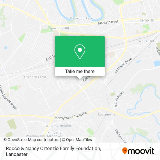 Mapa de Rocco & Nancy Ortenzio Family Foundation