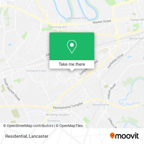 Mapa de Residential