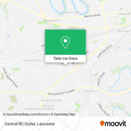Central RC Outlet map