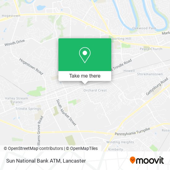 Mapa de Sun National Bank ATM