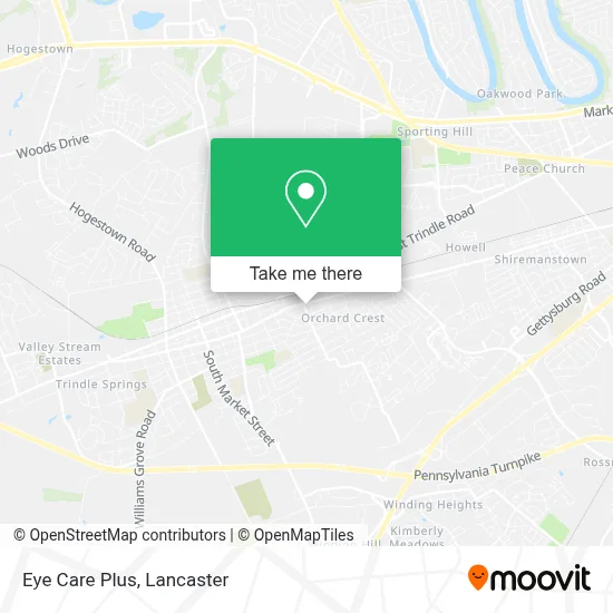 Eye Care Plus map