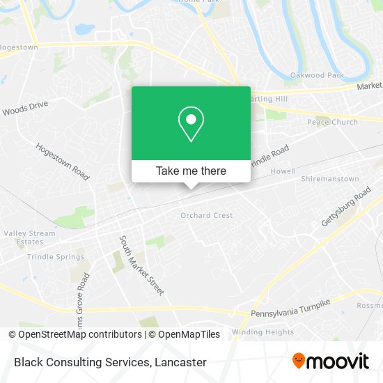 Black Consulting Services map