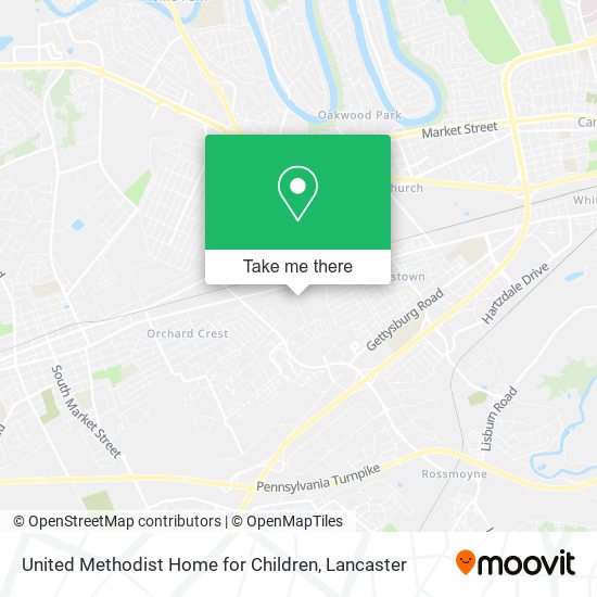Mapa de United Methodist Home for Children