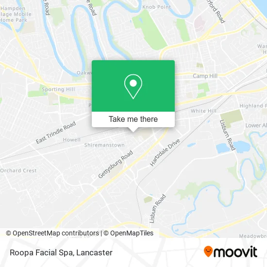 Roopa Facial Spa map