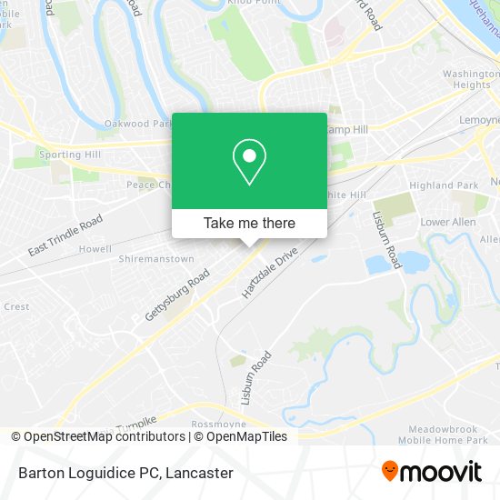 Mapa de Barton Loguidice PC