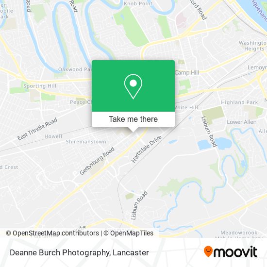 Deanne Burch Photography map