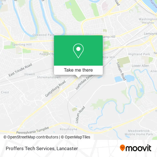 Proffers Tech Services map