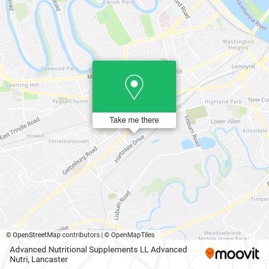 Mapa de Advanced Nutritional Supplements LL Advanced Nutri