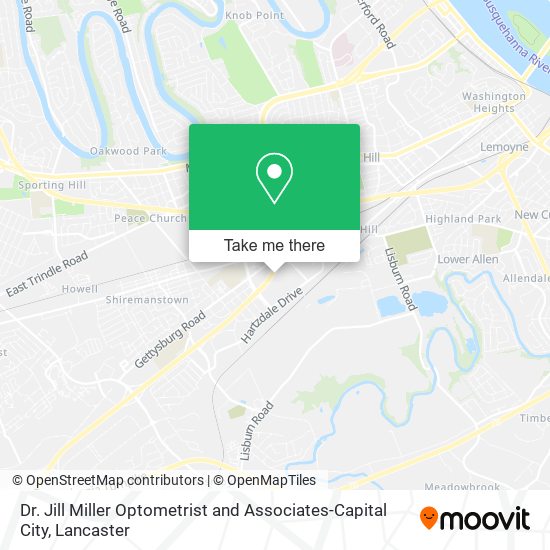 Dr. Jill Miller Optometrist and Associates-Capital City map