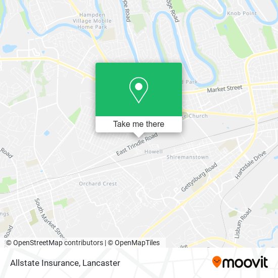 Allstate Insurance map