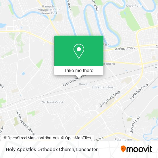 Holy Apostles Orthodox Church map