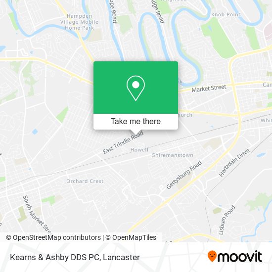 Kearns & Ashby DDS PC map