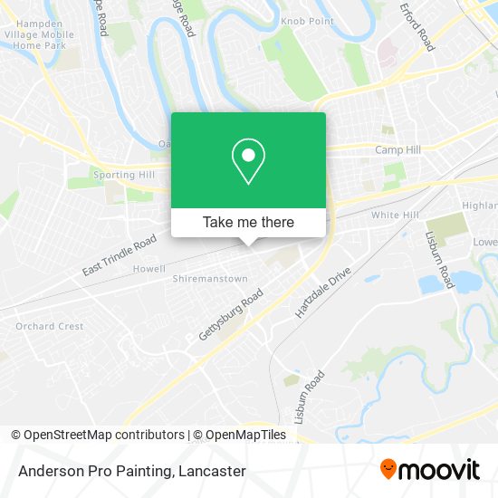 Anderson Pro Painting map
