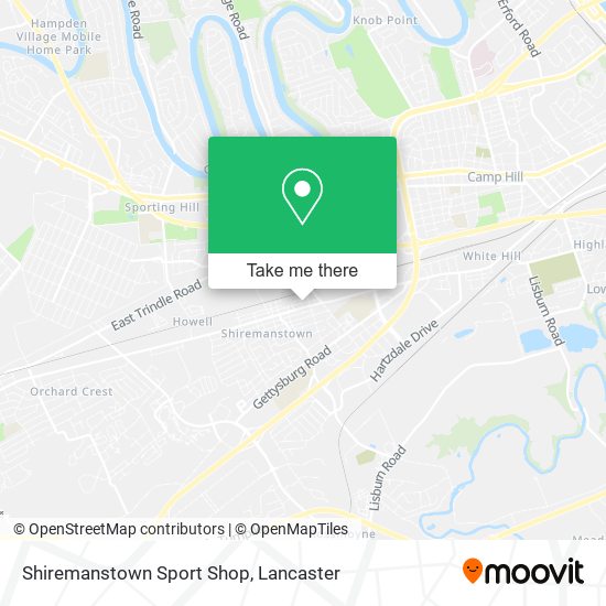 Shiremanstown Sport Shop map