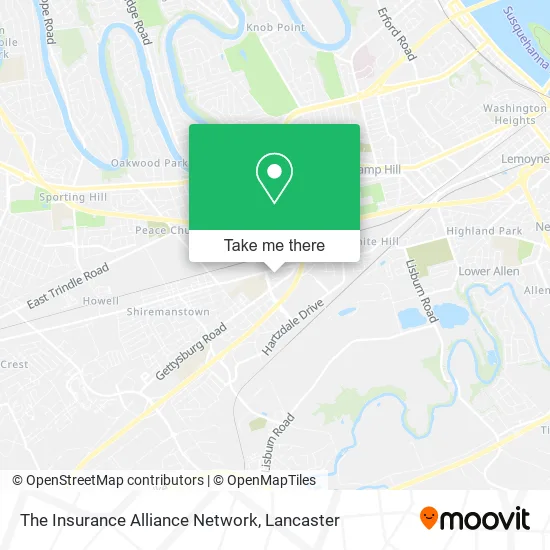 The Insurance Alliance Network map
