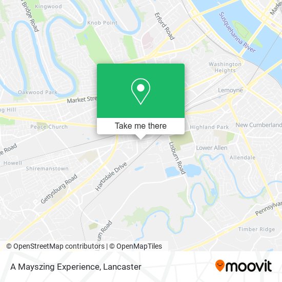 A Mayszing Experience map