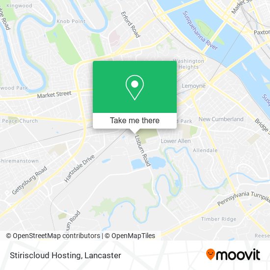 Mapa de Stiriscloud Hosting