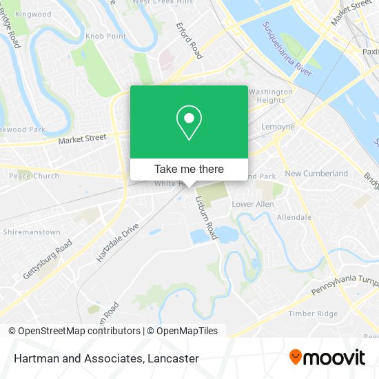 Hartman and Associates map