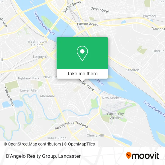 D'Angelo Realty Group map