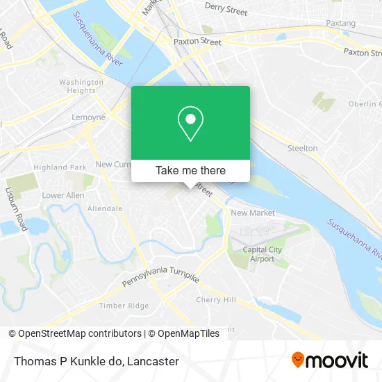 Thomas P Kunkle do map