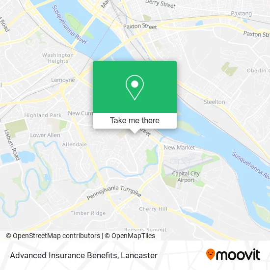 Advanced Insurance Benefits map