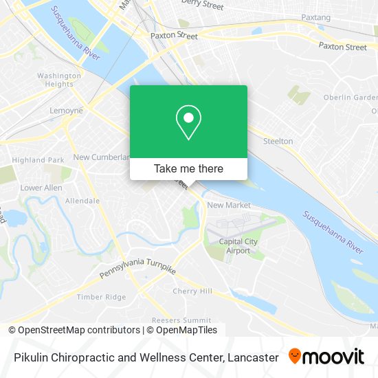 Mapa de Pikulin Chiropractic and Wellness Center
