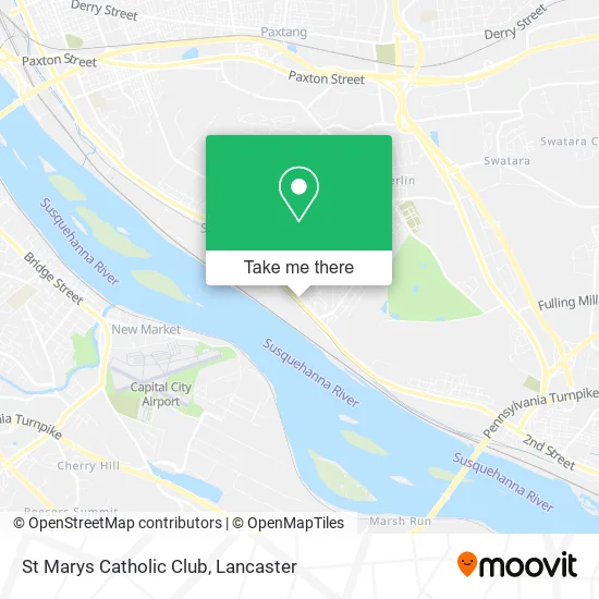 St Marys Catholic Club map