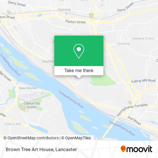 Brown Tree Art House map
