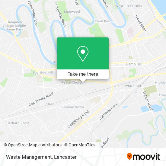 Waste Management map