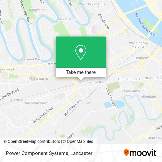 Power Component Systems map