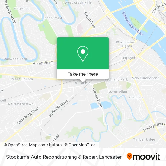 Stockum's Auto Reconditioning & Repair map
