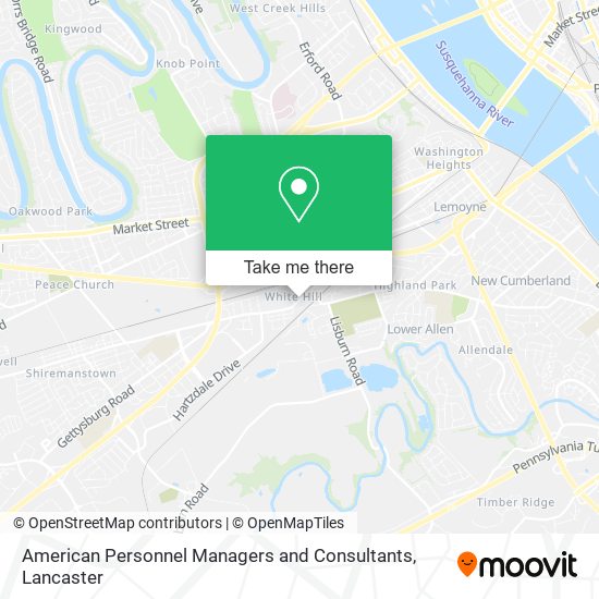 Mapa de American Personnel Managers and Consultants