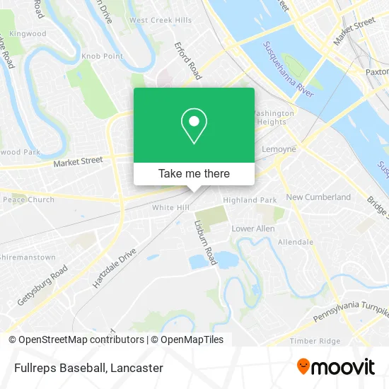 Fullreps Baseball map