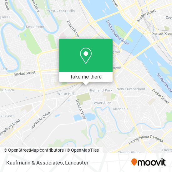 Mapa de Kaufmann & Associates