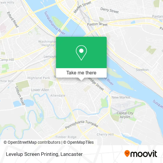 Levelup Screen Printing map