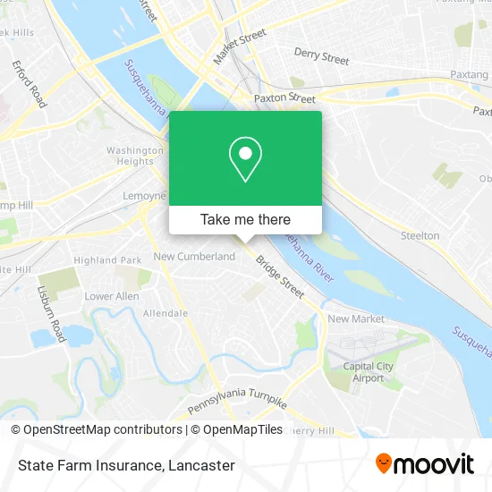 State Farm Insurance map