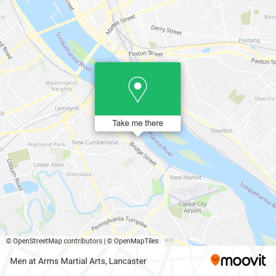 Mapa de Men at Arms Martial Arts