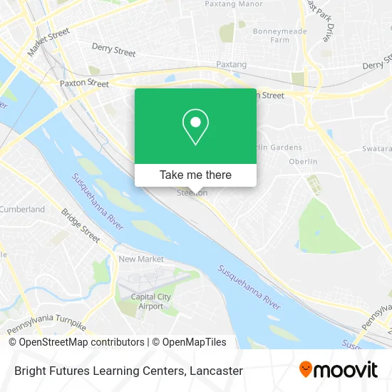 Bright Futures Learning Centers map